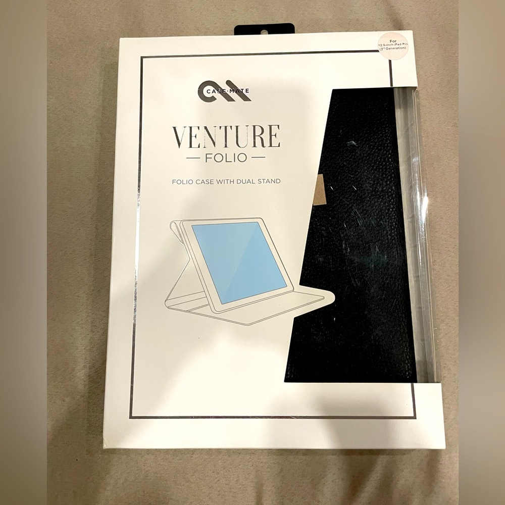 New case mate IPad 12.9-inch iPad Pro (3rd Generation) Folio Case and stand